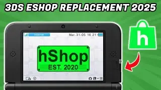 The Best APP You Can Install on Your Homebrewed 3DS! (How to install hShop, newest tutorial 2025!)
