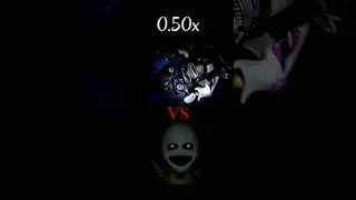 FNaF 5 – Ballora vs Minireena – Jumpscare 0.25x ➜ 2x