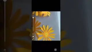 tutorial paper flower bunga matahari