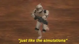 Just like the simulations