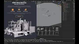Daily Blender Blog: Add-on Dev WIP:  The Base Mesh asset ingestion tool and asset library creation