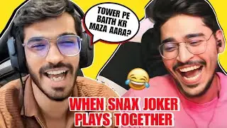When Joker & Snax Plays Together😂 *FUNNY MOMENTS*