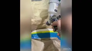 Rolls Royce - покраска боковой поддержки водительского сиденья.