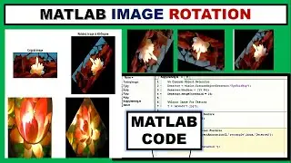 How to Rotate Digital Image in Matlab |Matlab code| ~xRay Pixy