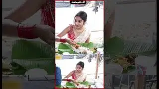 Anikha Surendran Onam Celebration பூ வில்  போட்ட கோலம்  Throwback #shorts