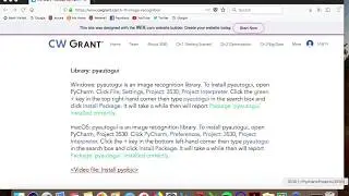 Install Pyautogui