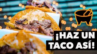 🌮 Cómo HACER un verdadero TACO Mexicano 🇲🇽 | Taco Magno +REGALO 🎁