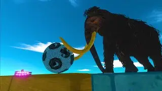 Mammoth Best Soccer Goalkeeper In Animal Revolt Battle Simulator