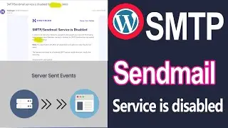SMTP Sendmail service is disabled | Hostinger SMTP mail service disable | FIX SMPT disable problems