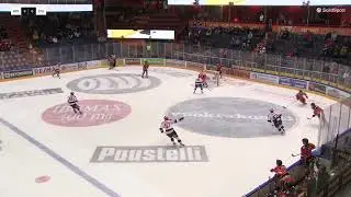 HPK - HIFK 6.9.2023 | Johan Motinin kova taklaus Toivolaan