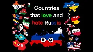 Countries that love and hate Russia 🇷🇺 (New Data 2026) (Credits: Yakoza Ball)