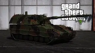 GTA V Panzerhaubitze 2000 Artillery [MOD]
