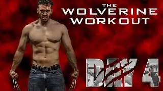 The Wolverine Hugh Jackman's Full Workout Day 4- Chest and Triceps