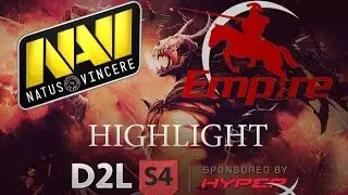 Dota 2 highlights: NAVI vs Empire