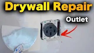 How To Repair Drywall Around An Electrical Box - BEGINNERS GUIDE