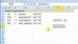 math operator precedence