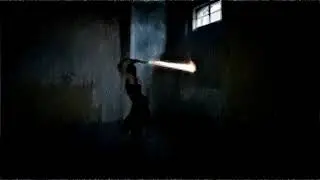 dance with fire sword - sketch style - MagicVideoArt