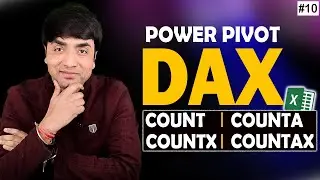 Dax Guide : Count , CountA , CountX , CountAX