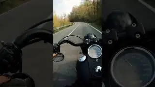 100 mph on a Harley Davidson