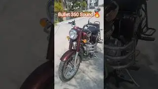 Royal Enfield Bullet 350 Sound 🔥 #shorts #royalenfield #bullet350 #patelautovlogs