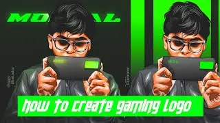 #gaminglogo #esportslogo HOW TO CREATE GAMING LOGO LIKE MORTAL | Oggy_illustrator |