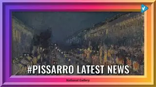 #National Gallery News: This is one of 14 views of the Boulevard Montmartre in Paris that Camille
