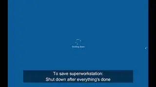 DDS+ Diskless System: 10. Enable, Save and Restore Superworkstation