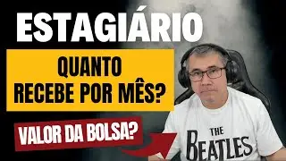 QUANTO UM ESTAGIÁRIO RECEBE POR MÊS? - Como calcular?