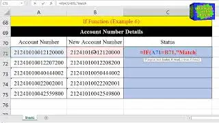 How to use the IF function in Excel