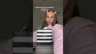 had to be quiet cuz everyone was asleep but lmk what u guys think of the powder!! #sephorahaul