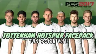 TOTTENHAM HOTSPUR FACEPACK | PES 2017
