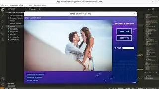 Send Your Private Photos Safely Online: Python Image Encryption App | AES-256 & Unique IV