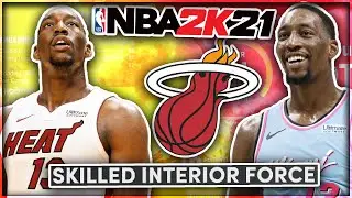 MOST ATHLETIC CENTER BUILD IN *NEXT GEN* NBA 2K21!! BAM ADEBAYO BUILD IN 2K21!