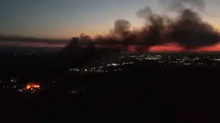 Пожарът край Пловдив