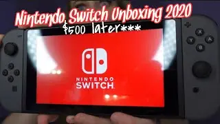 Nintendo Switch unboxing + SET-UP
