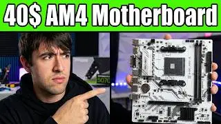 Is this 40$ Chinese AM4 Motherboard Worth it? - Machinist B450 AM4-A Review