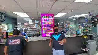 Lottery Display New Installation