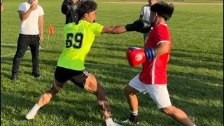 AMATEUR FIGHTER CALL OUT PRO FIGHTER (GONE WRONG)