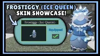 (DAY 27) 🧊 FROSTIGGY (ICE QUEEN) Skin Showcase! | [Piggy Advent Calendar]