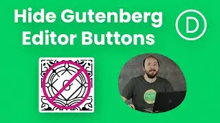 How To Hide The Gutenberg And Standard Editor Buttons In Divi
