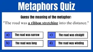 Metaphors Quiz