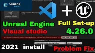 How to Set-up Visual Studio For Unreal Engine by Croding Bangla YT Unreal Engine with Visual Studio