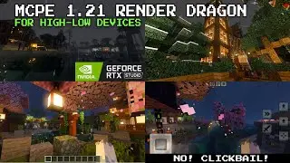 Mcpe 1.21 Render Dragon Shader | Best Shader For Minecraft Pe