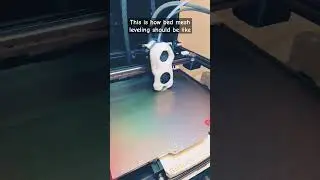 bed_mesh_calibrate on #Voron #3dprinter using IDM scanner #cartography3d