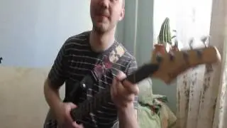 Самодельный бас через норм комбик снятый на зеркалку