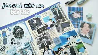 kpop journal with me: bts be