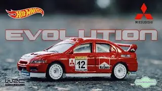 Mitsubishi EVO 7 WRC Hot Wheels Custom Restoration