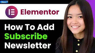How To Add Subscribe Newsletter Form In Elementor 2026 (Step By Step)