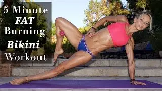 5 Minute Fat Burning Bikini Workout #90