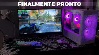 Último PC GAMER Custo Benefício que Montei no Aliexpress Ficou Pronto (Montando e Testando)